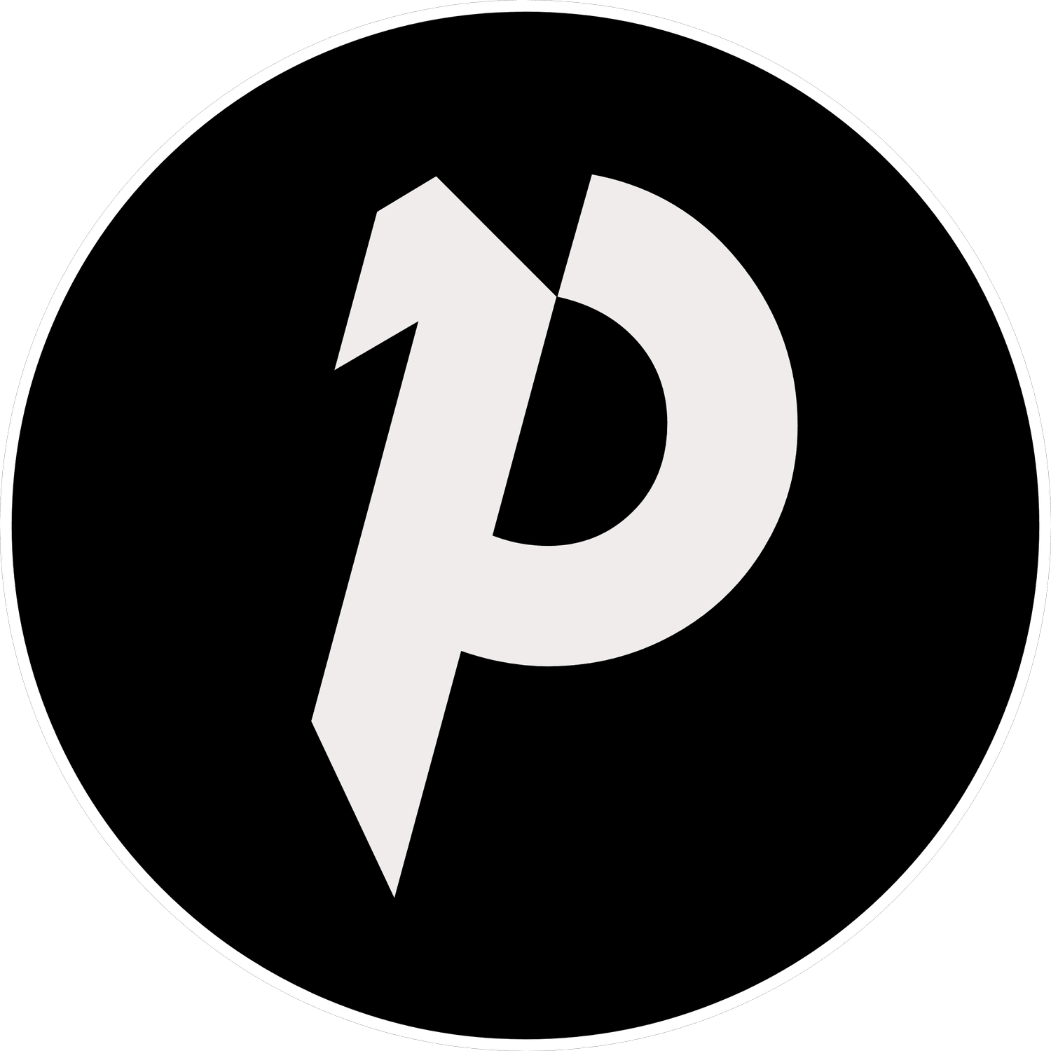 Black and white logo of the Marvel Comics character Spider-Man, with an outline of a spider on a black background.