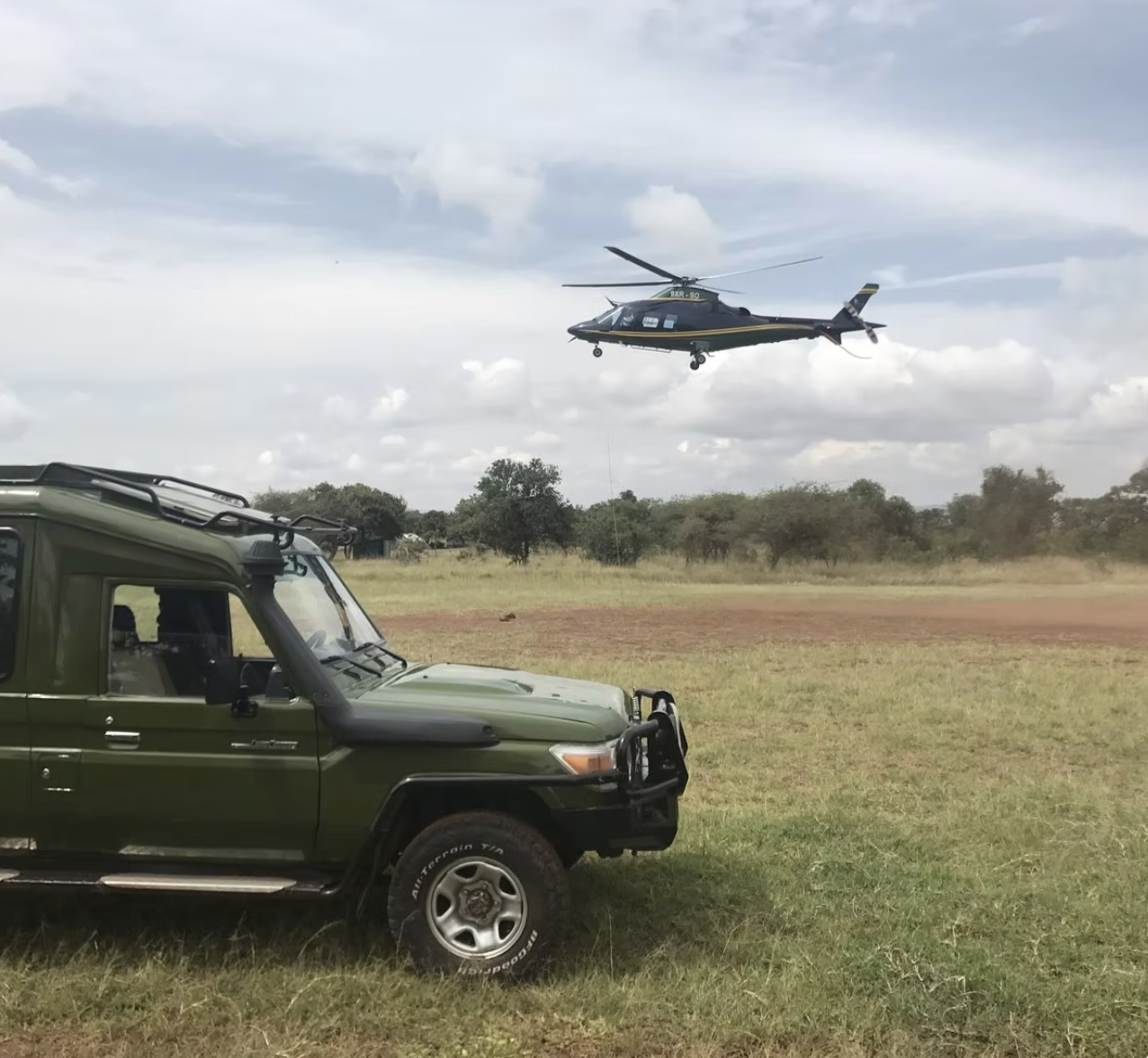 Rwanda Helicopter Tours & Transfers