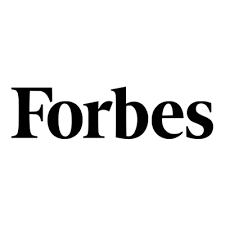 Forbes logo in black text on a white background