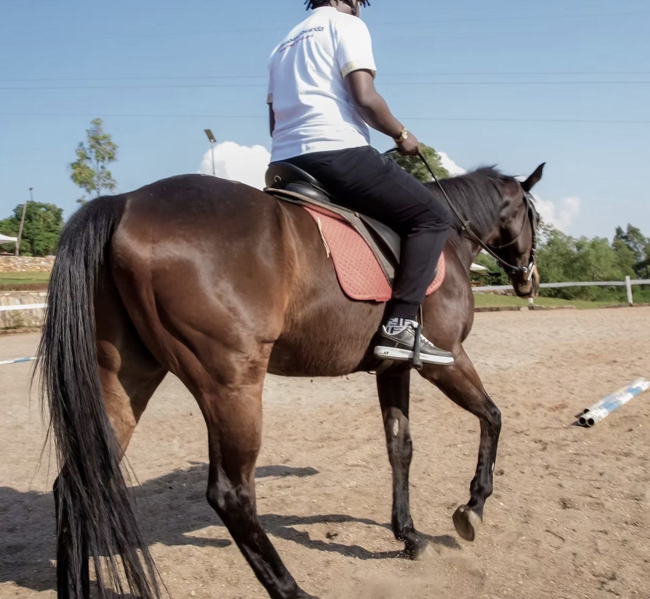 Horseriding in Rwanda